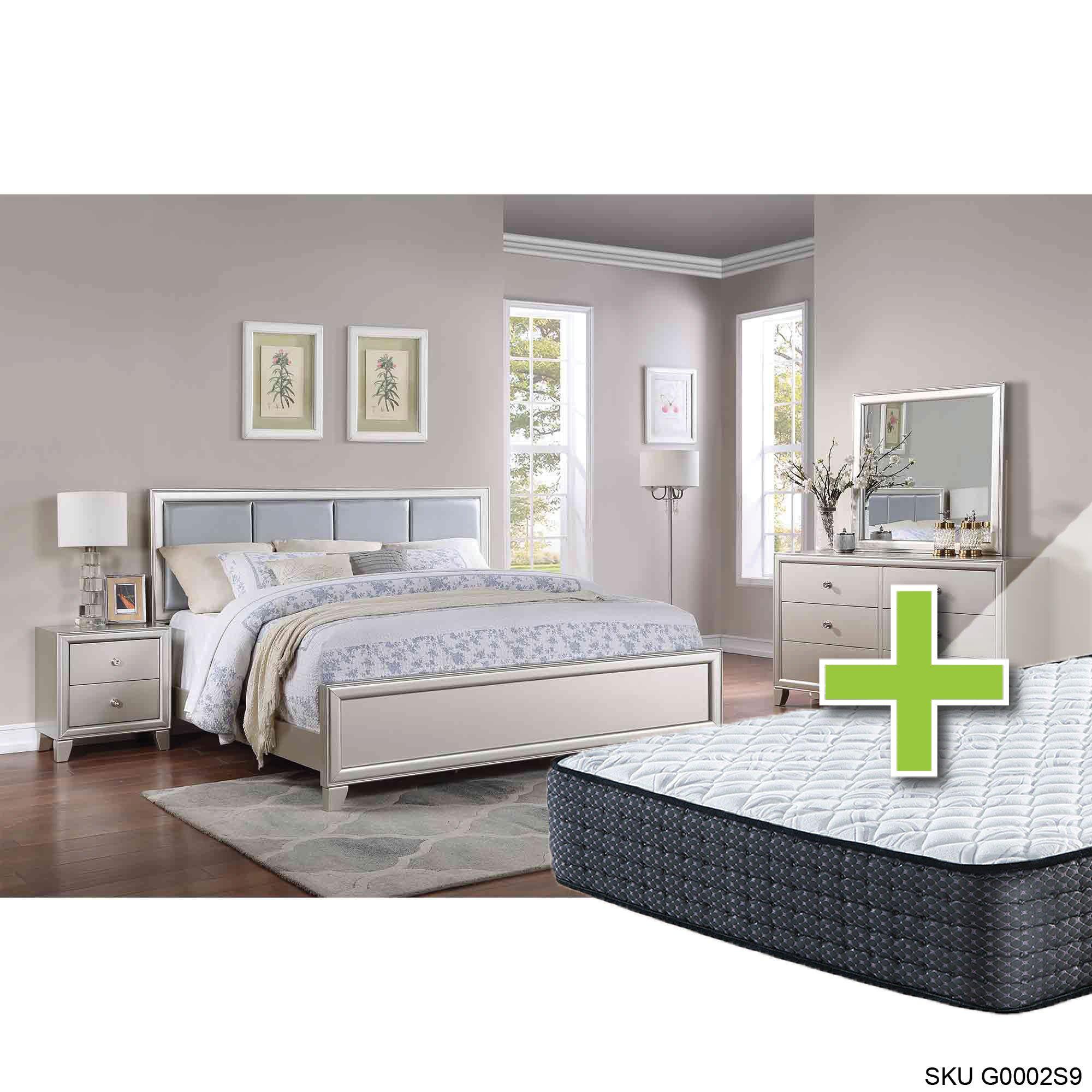 Rent to Own Steve Silver Furniture Omni 6 Piece Queen Bedroom Set w